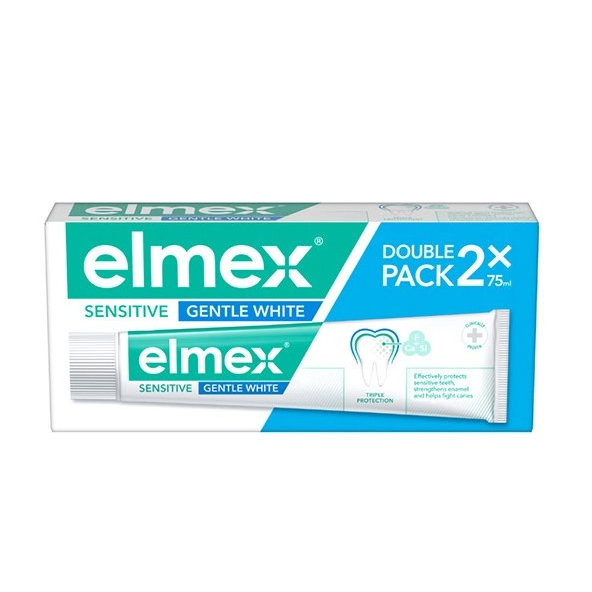 Elmex Sensitive Whitening zubní pasta Duopack 2×75 ml