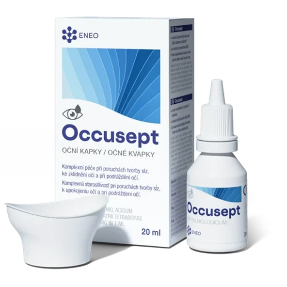 ENEO Occusept oční kapky s vaničkou 20 ml
