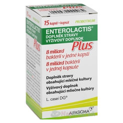 Enterolactis Plus 319 mg 15 kapslí