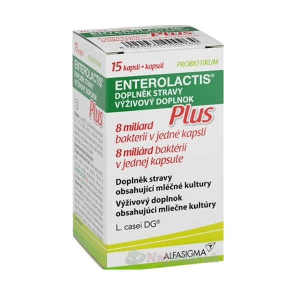 Enterolactis Plus 319 mg 15 kapslí