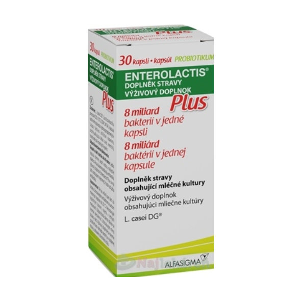 Enterolactis Plus 319 mg 30 kapslí