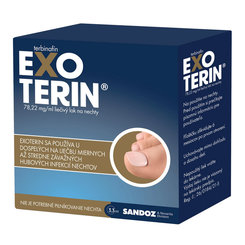Exoterin na léčbu plísňových infekcí nehtů 3,3 ml