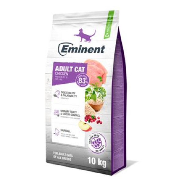 Eminent Cat Adult kuře granule pro kočky 10 kg