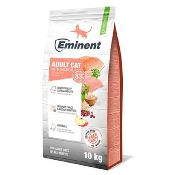 Eminent Cat Adult losos granule pro kočky 10 kg