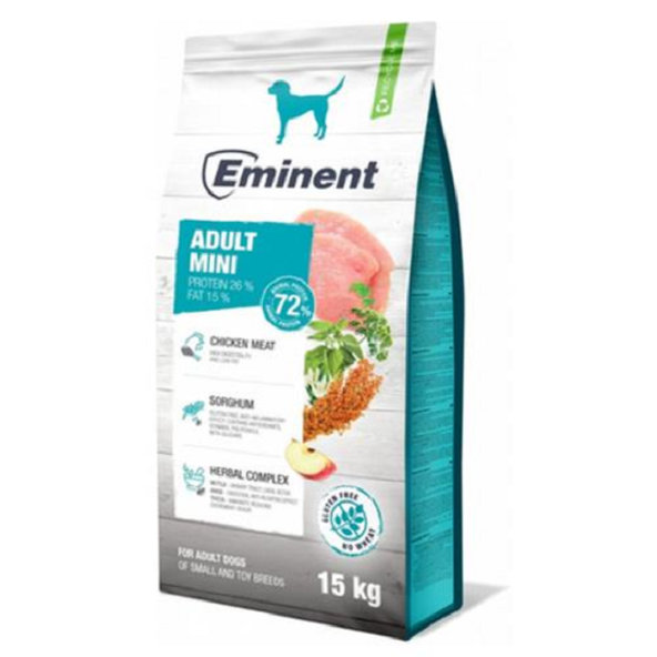 Eminent Dog Adult Mini granule pro dospělé psy malých plemen 15 kg