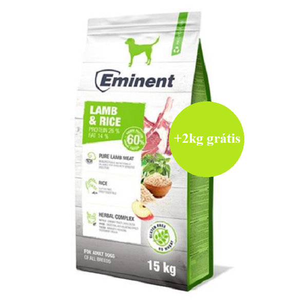 Eminent Dog Puppy Lamb & Rice granule pro štěňata 15+2 kg