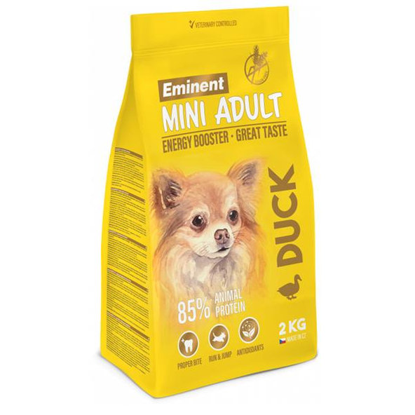 Eminent Dog Mini Adult kachna granule pro psy 2 kg