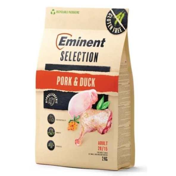 Eminent Dog Selection Adult Pork & Duck granule pro psy 2 kg