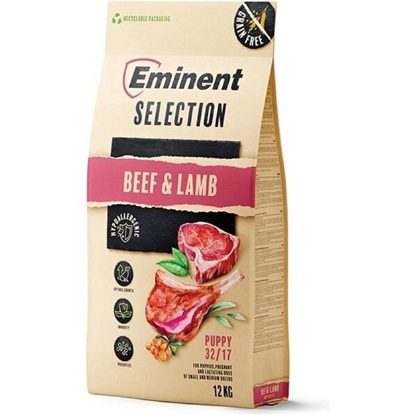 Eminent Dog Selection Puppy Beef & Lamb granule pro psy 12 kg