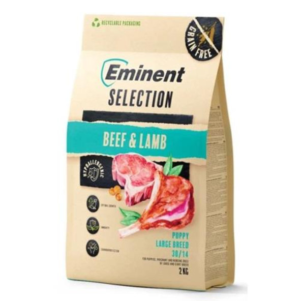Eminent Dog Selection Puppy Large Breed Beef & Lamb granule pro psy 2 kg