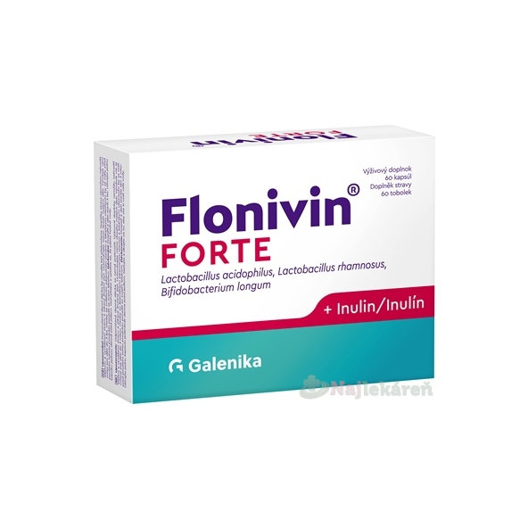 Flonivin Forte probiotikum 60 kapslí