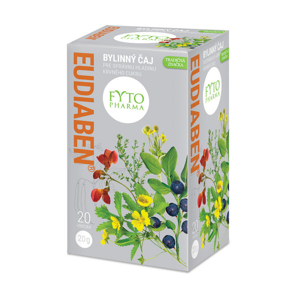 Fytopharma čaj pro diabetiky se skořicí 20×1,5 g