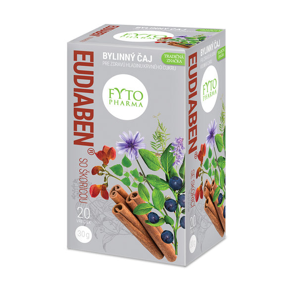 Fytopharma diabetický bylinný čaj 20 × 1 g