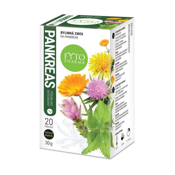 FYTO pankreas bylinný čaj 20x1,5 g