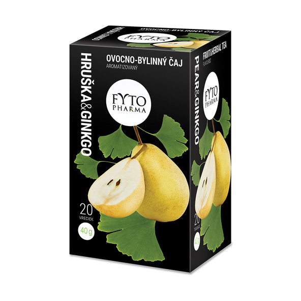 FYTO hruška a ginkgo čaj 20x2 g