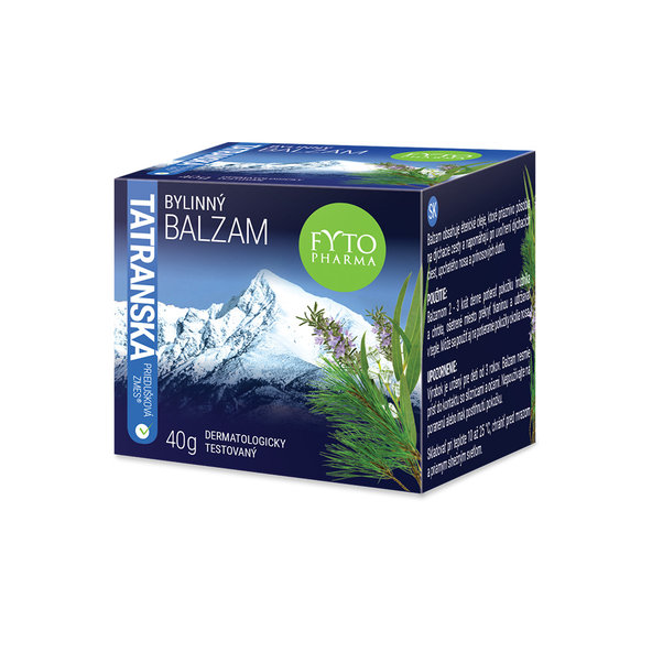 FYTO tatranská průdušková směs bylinný balzám nachlazení 40 g