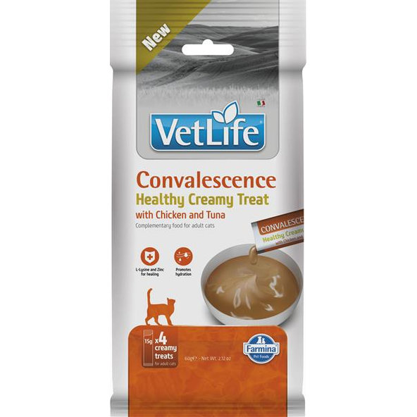 Farmina Creamy Vet Life Cat Convalescence Chicken Tuna pamlsek 60 g