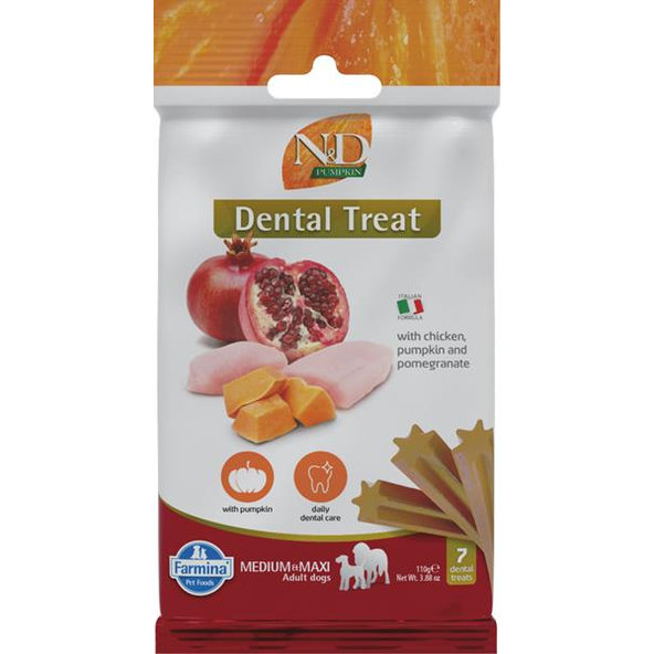 Farmina N&D Pumpkin Dog Chicken Pomegranate Maxi pamlsek 110 g