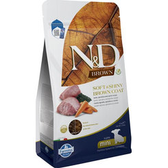 Farmina N&D Dog Brown GF puppy mini jehněčí spirulina 1,5 kg