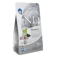 Farmina N&D Dog White GF puppy mini okoun spirulina fenykl 1,5 kg