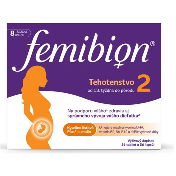 Femibion 2 Těhotenství 28 tablet + 28 kapslí