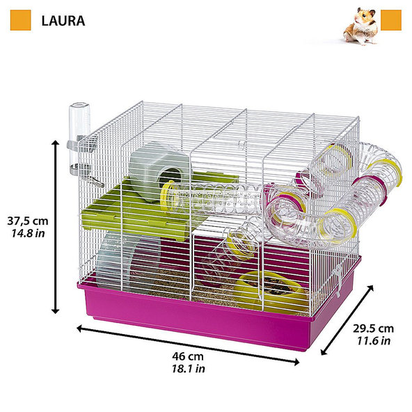 Ferplast klec pro křečky Laura White