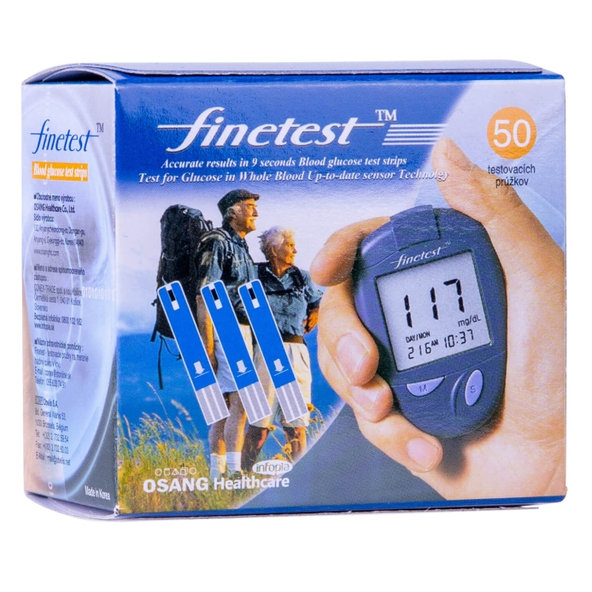 Finetest testovací proužky 50 ks