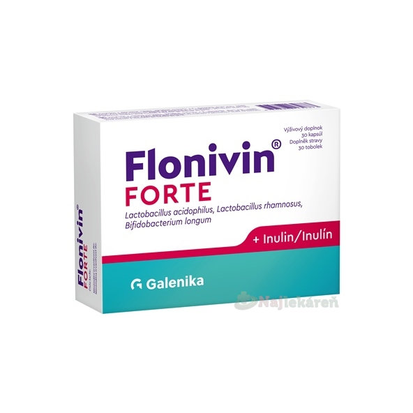 Flonivin Forte s inulinem 30 kapslí