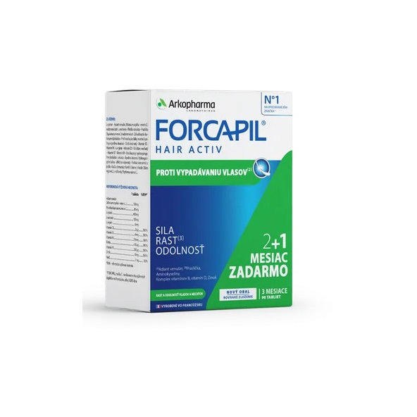 FORCAPIL HAIR ACTIV 60 + 30 tablet