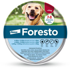 Bayer Foresto antiparazitární obojek pro psy nad 8 kg, 70 cm