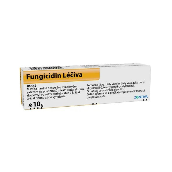 Fungicidin Léčiva mast 10 g