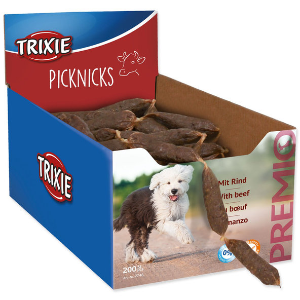 TRIXIE Premio Picknicks hovězí pochoutka 8 cm 8 g 200 ks