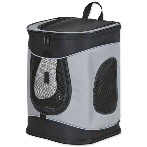 TRIXIE Timon batoh pro psy 34 × 44 × 30 cm černo-šedý