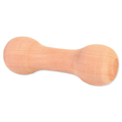 TRIXIE dřevěná kulatá činka pro psy 125 g