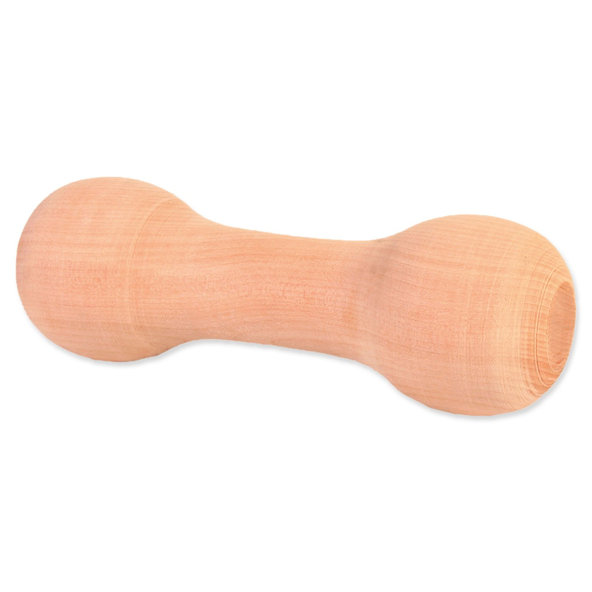 TRIXIE dřevěná kulatá činka pro psy 125 g