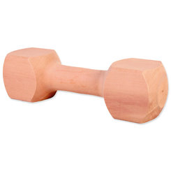 TRIXIE dřevěná hranatá činka pro psy 400 g