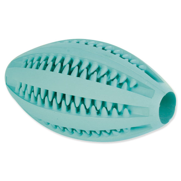TRIXIE DentaFun ragby hračka pro psy z mentolové gumy 11 cm
