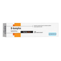 Generica B-komplex Forte Plus 20 šumivých tablet