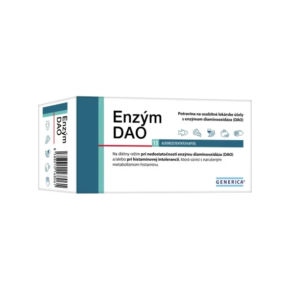 Generica Enzym DAO 15 kapslí