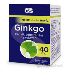 GS Ginkgo s Gotu Kola 90+30 tablet