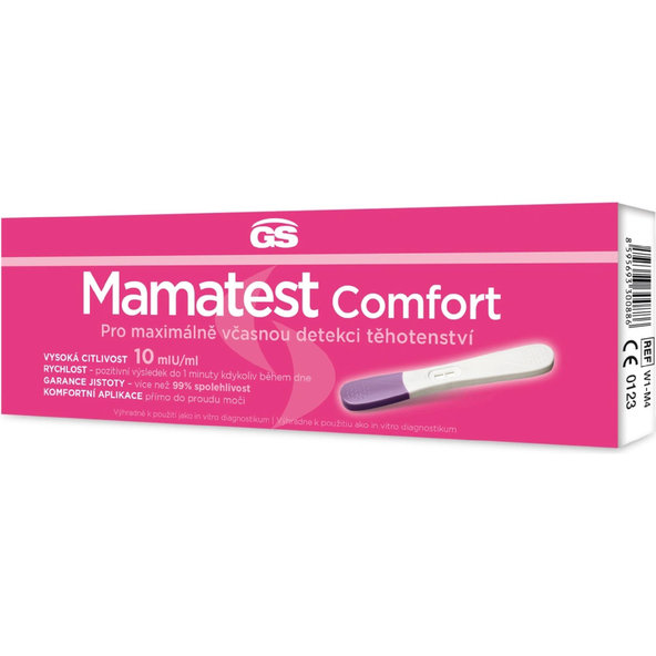 GS Mamatest Comfort 10 těhotenský test