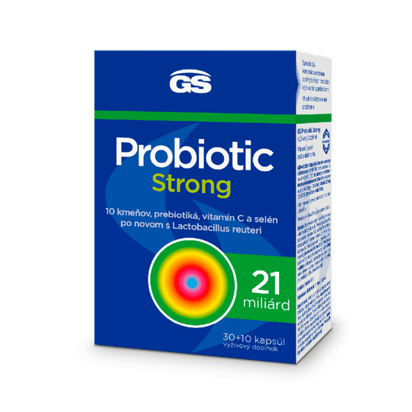 GS Probiotic Strong 30+10 kapslí