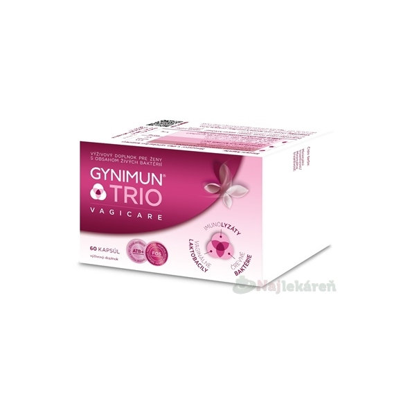 Gynimun Trio Vagicare 60 kapslí