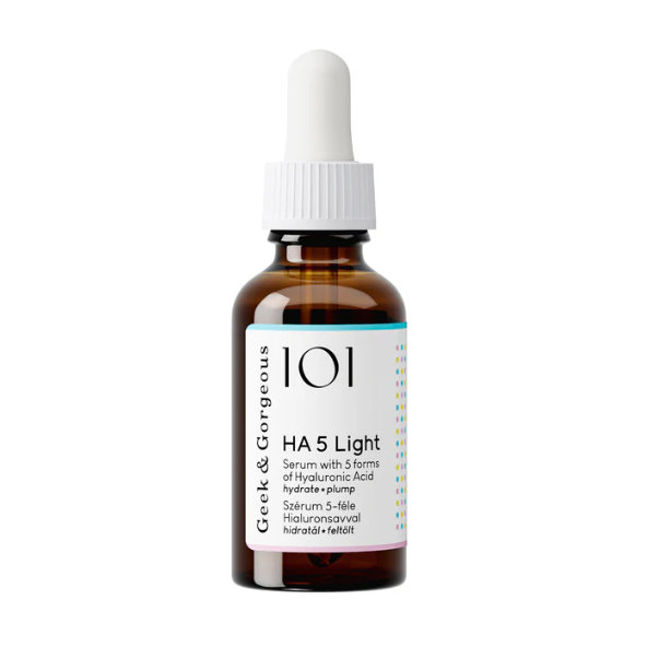 Geek & Gorgeous HA 5 Light kyselina hyalurónová sérum 30ml