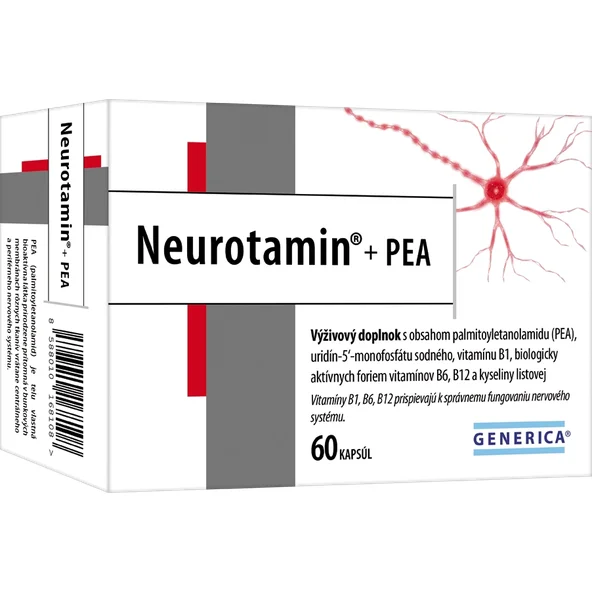 Generica Neurotamin + PEA 60 kapslí
