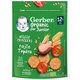 Gerber Junior Organic krekry s rajčaty 12 m+ 100 g