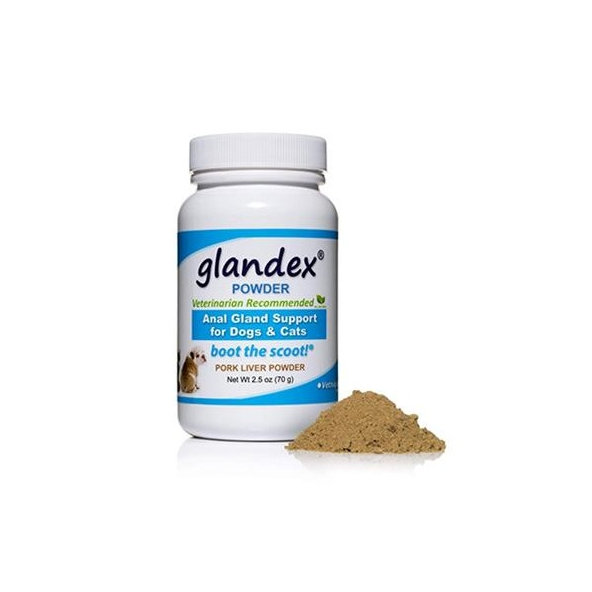 Glandex Powder pro zdravé anální žlázy pro psy a kočky 71 g