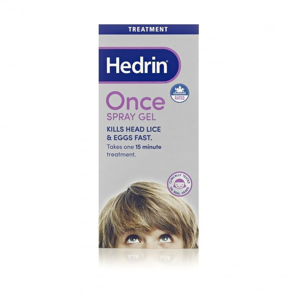Hedrin Once Spray Gel tekutý sprej proti vším 100 ml