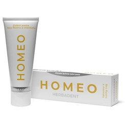 Herbadent Homeo přírodní bylinná zubní pasta bez fluoridu a mentolu 75 g