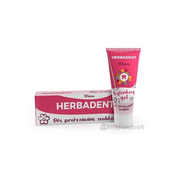 Herbadent Mimi bylinný gel při prořezávání zoubků 25 g